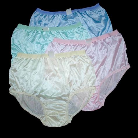 1970 panties|Lot of 12 , 7 COLORS, WOMEN'S NYLON BRIEF .